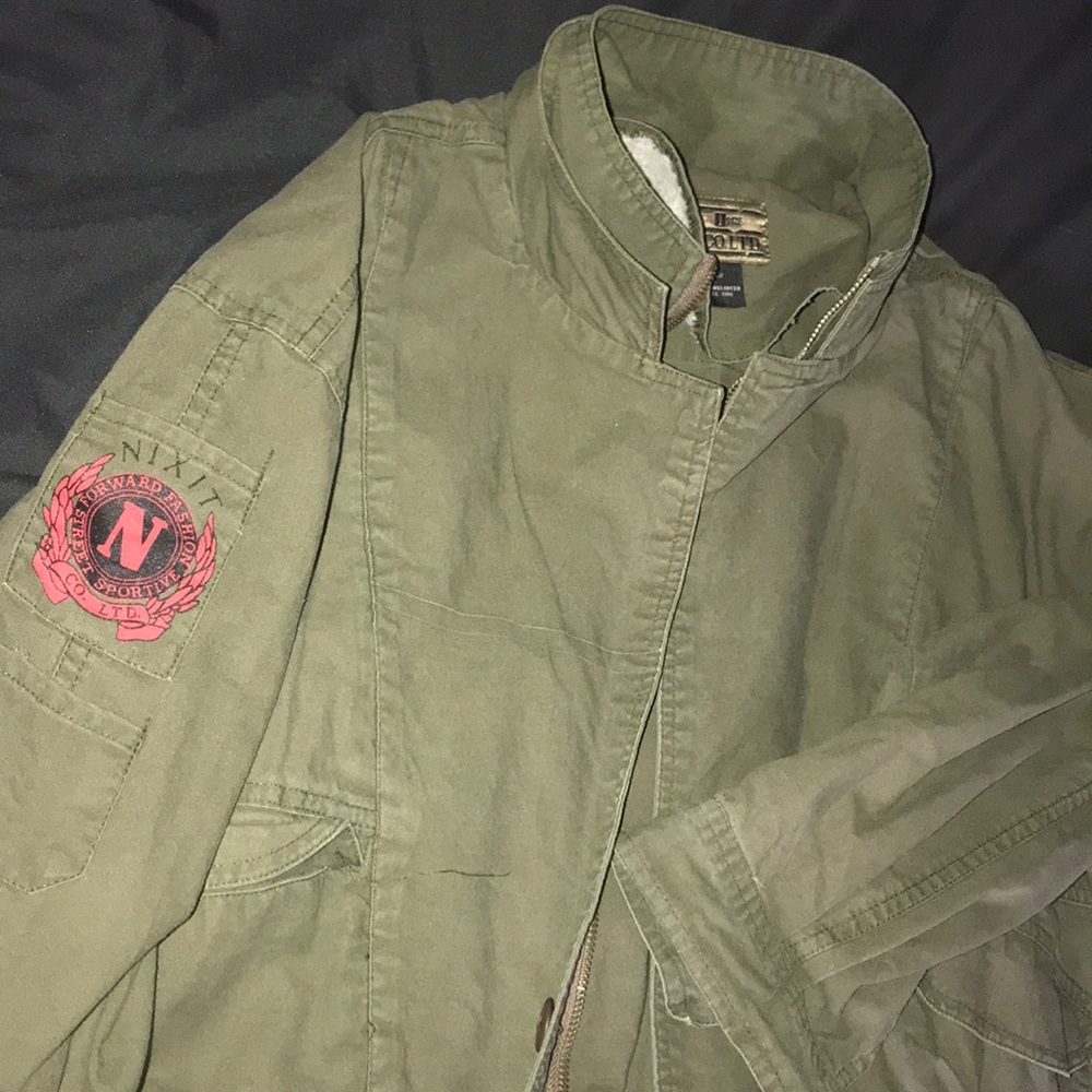 distressed urban jacket